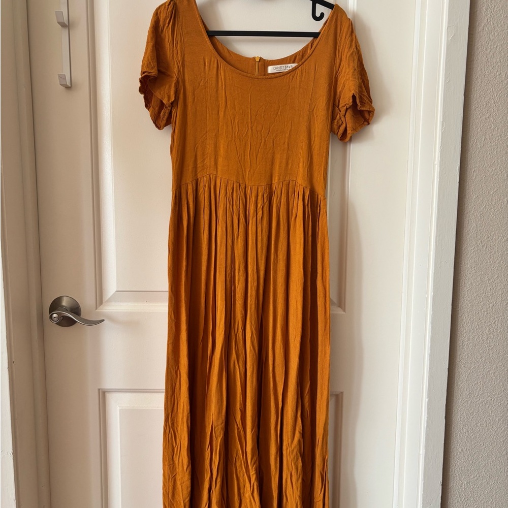 Christy Dawn Scarlet Dress in Marigold